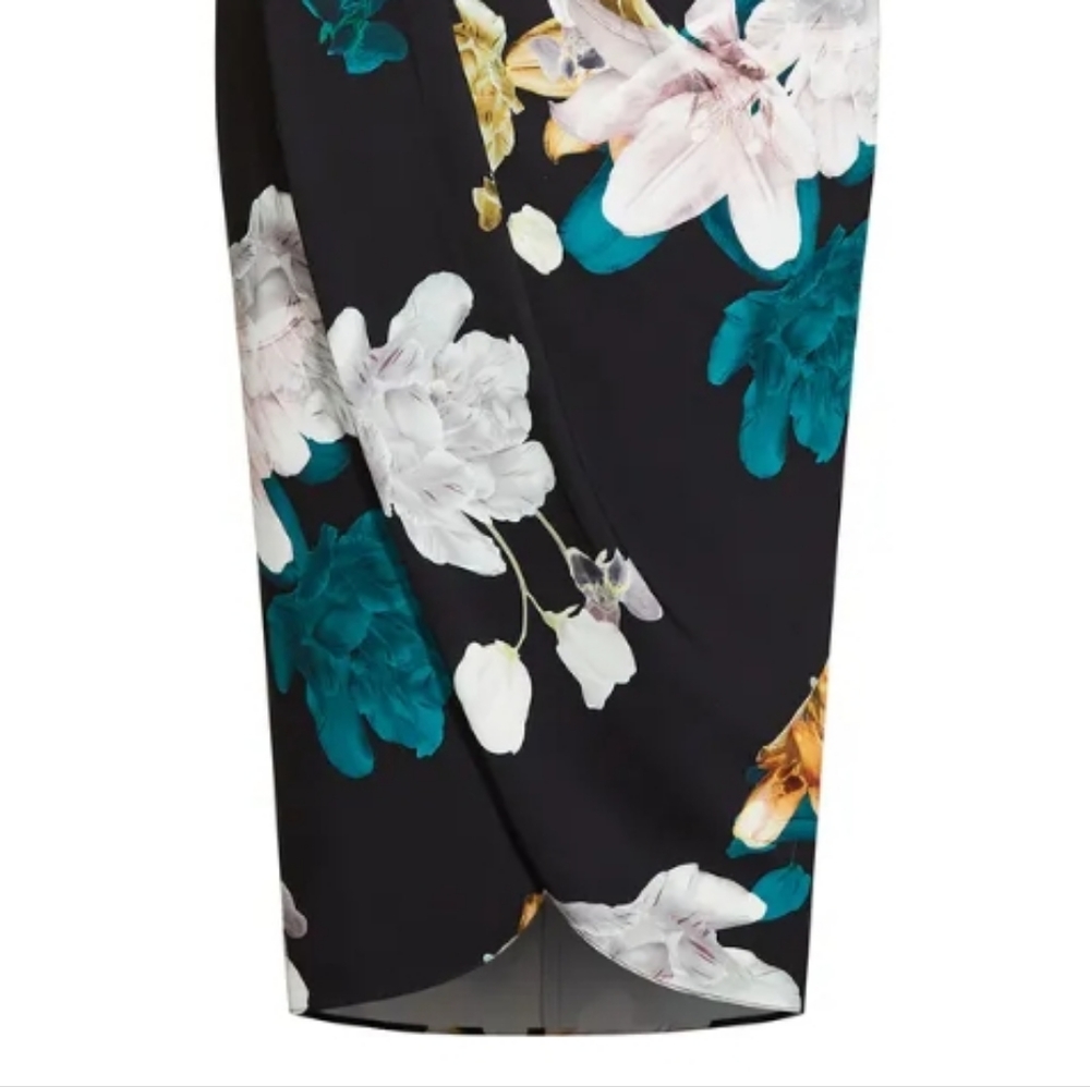 City Chic Off Shoulder Floral Dress - Picture 11 of 13